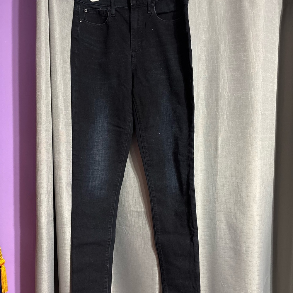 GAP Women's Skinny Jeans - Dark Navy Blue